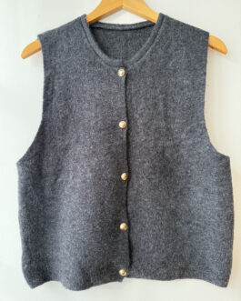 Gilet sans manche Gris